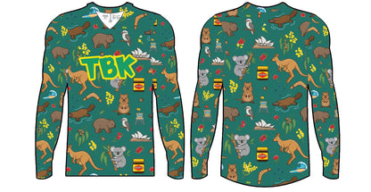 Green Aussie Animal Jersey