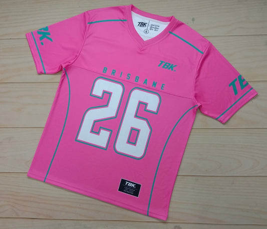 Brisbane NFL Jersey Pink & Green
