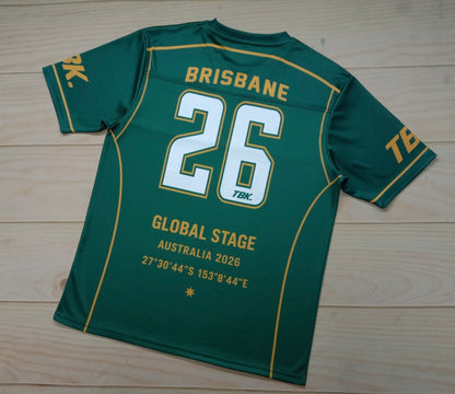 Brisbane NFL Jersey Green & Gold