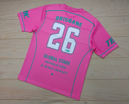 Brisbane NFL Jersey Pink & Green