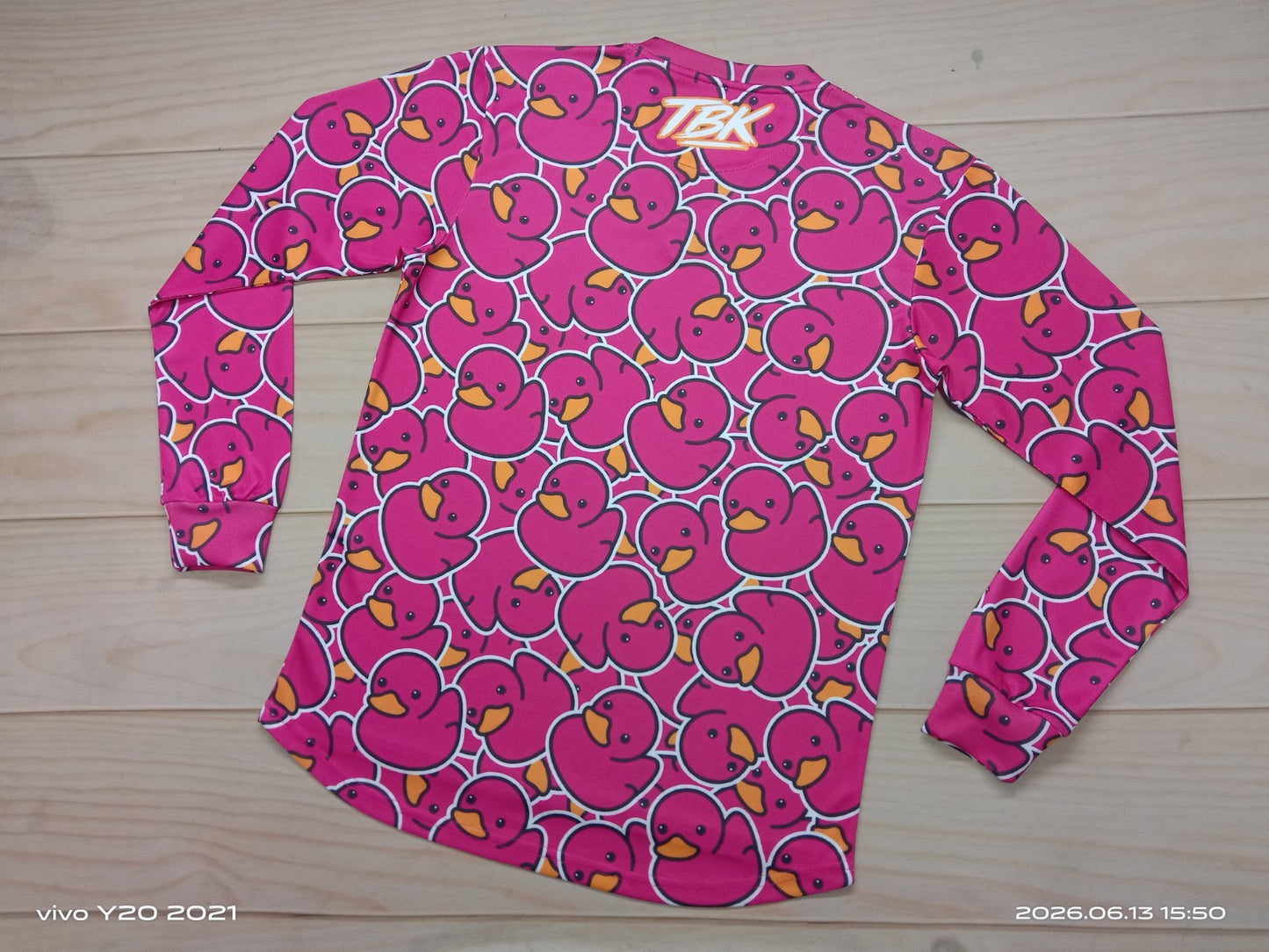 Pink Temu Duck Jersey