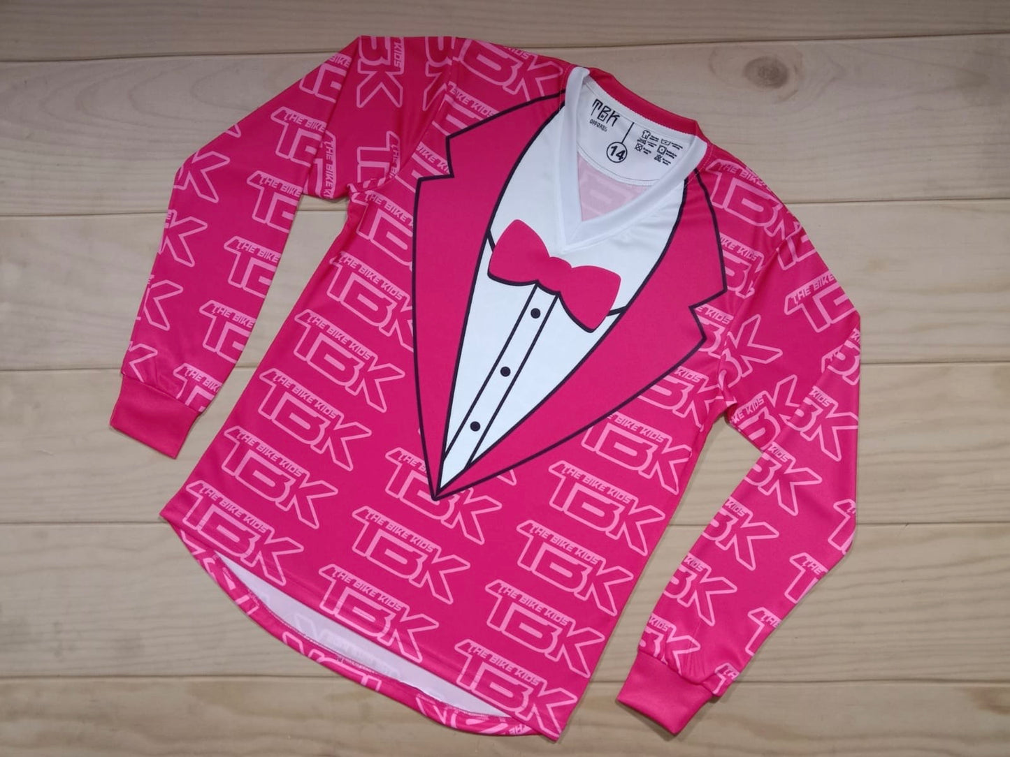 Pink Tuxedo Jersey
