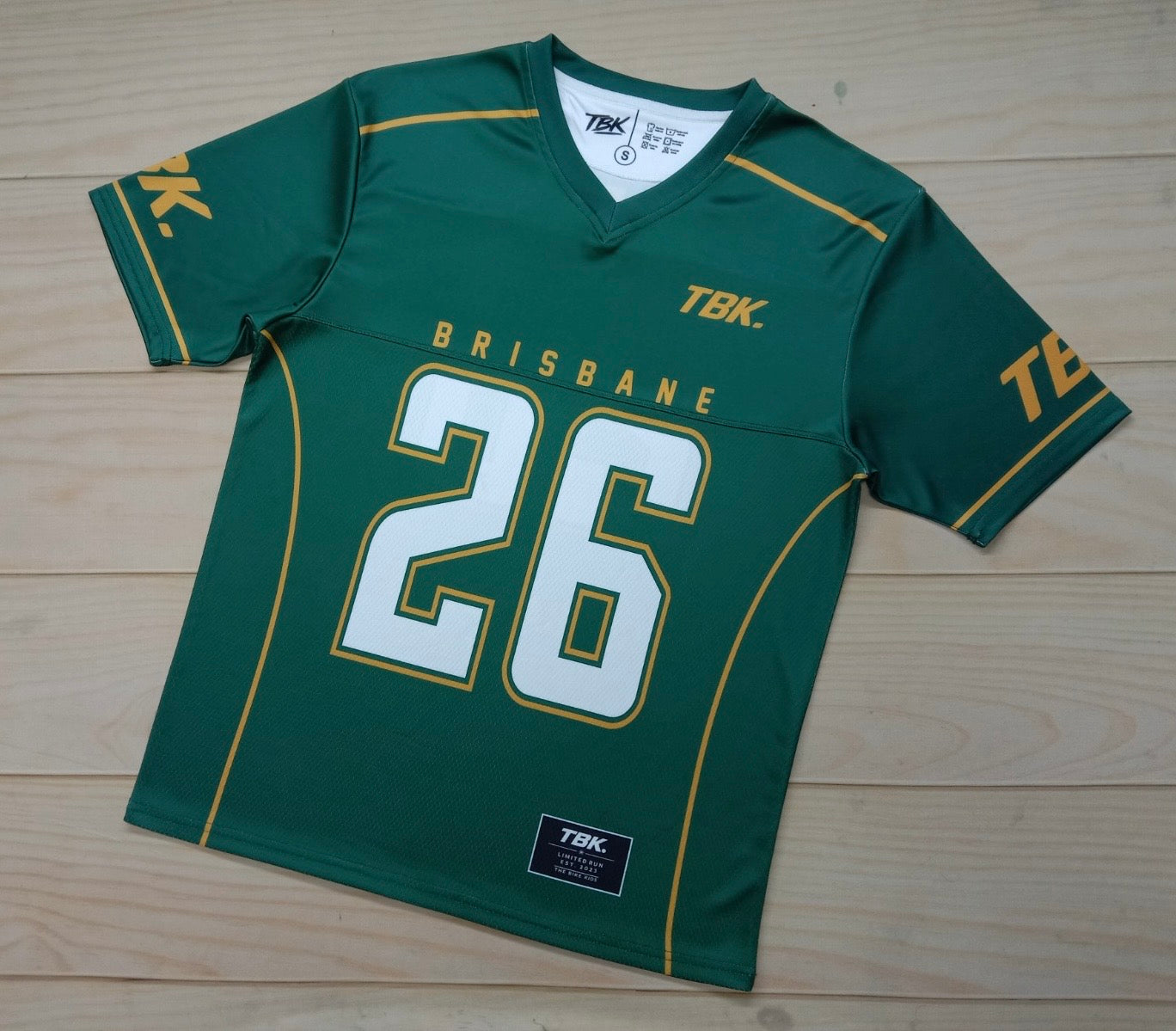 Brisbane NFL Jersey Green & Gold