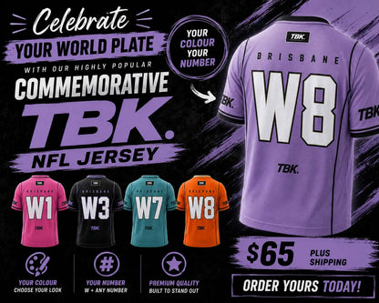 Commemorative Brisbane NFL Jersey